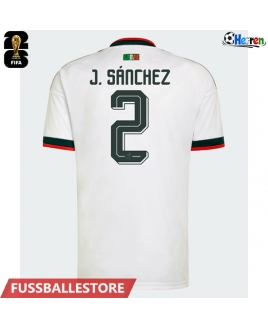Günstige Mexiko Jorge Sanchez #2 Auswärtstrikot WM 2026 Kurzarm